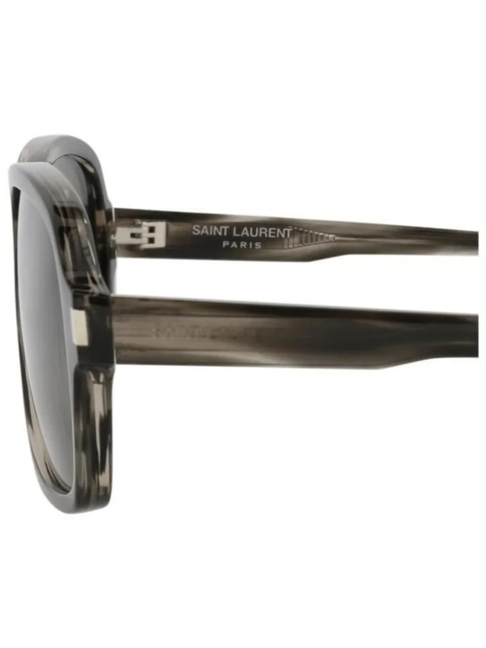 New Saint Laurent Mens Aviator Havana Havana Grey Fashion Designer Sunglasses